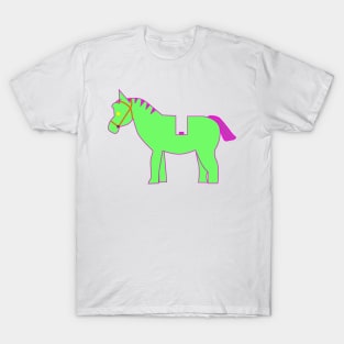 Interpretation of a Minifig Horse T-Shirt